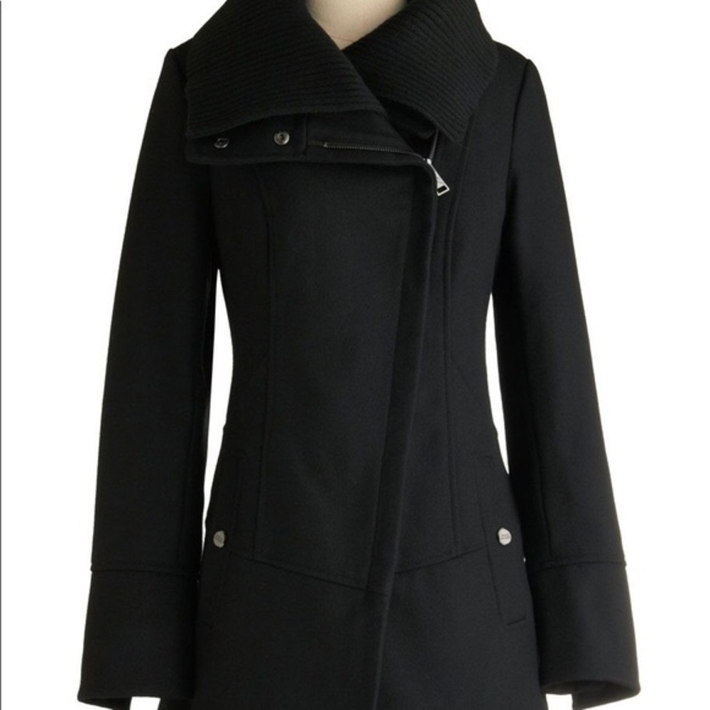 Steve Madden Diagonal Alley Wool Pea Coat